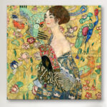 ” Lady With A Fan ” by Gustav Klimt - Chic Decora