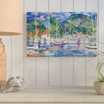 ” Lahaina Marina ” by Manor Shadian - Chic Decora