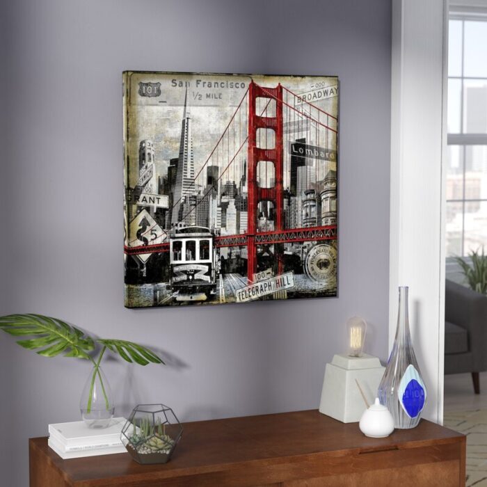 ” Landmarks San Francisco ” by Dylan Matthews - Chic Decora