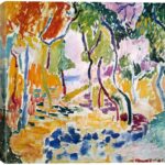 ” Landscape Near Collioure (Study For Le Bonheur De Vivre), 1905 ” by Henri Matisse - Chic Decora