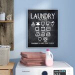 ” Laundry Cheat Sheet ” by Susan Newberry - Chic Decora