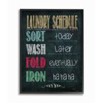 ” Laundry Schedule “ - Chic Decora