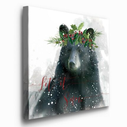 ” Let It Snow Bear “ - Chic Decora