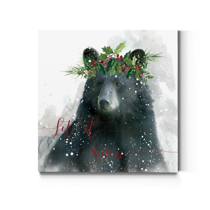 ” Let It Snow Bear “ - Chic Decora