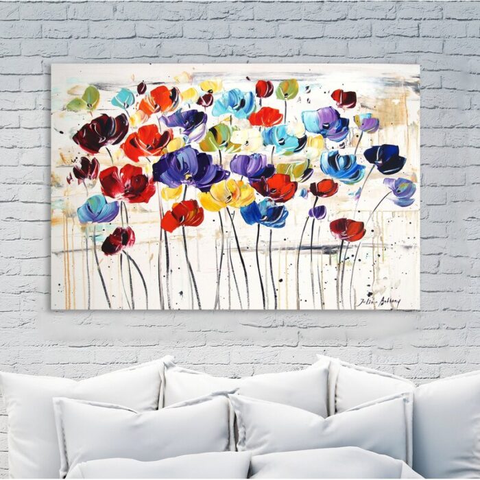 ” Lilies ” by Jolina Anthony Painting Print - Chic Decora