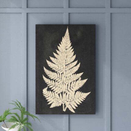 ” Linen Fern I “ - Chic Decora