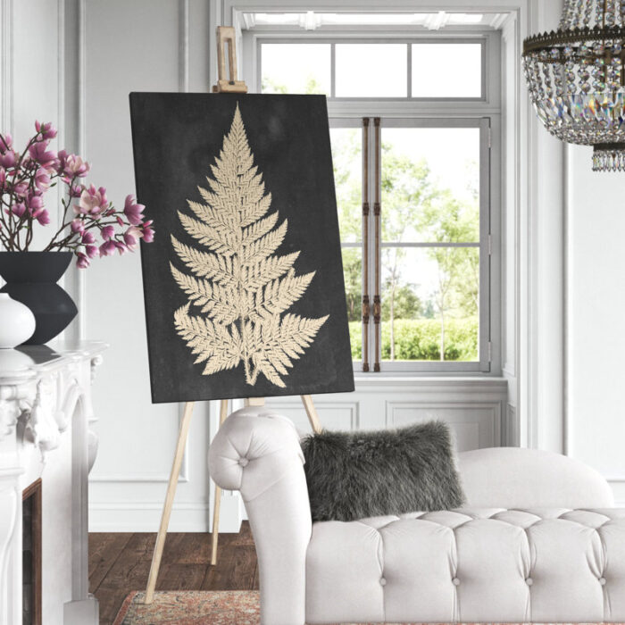 ” Linen Fern I “ - Chic Decora