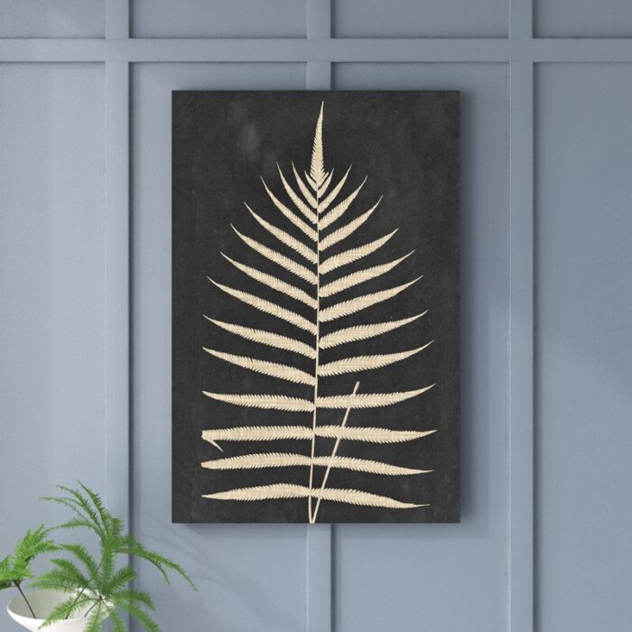 ” Linen Fern III “ - Chic Decora