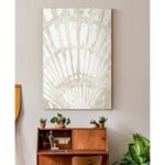 ” Linen Tropical Silhouette II “ - Chic Decora