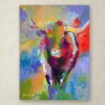 ” Longhorn ” by Richard Wallich - Chic Decora