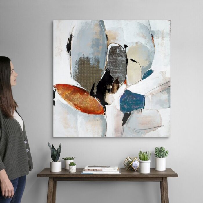 ” Lost In The Moment II ” by Sydney Edmunds Painting Print - Chic Decora