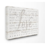 ” Love Is Patient Planked Look ” by Jennifer Pugh - Chic Decora