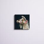 ” Lovely Llama II ” by Victoria Borges Painting Print - Chic Decora