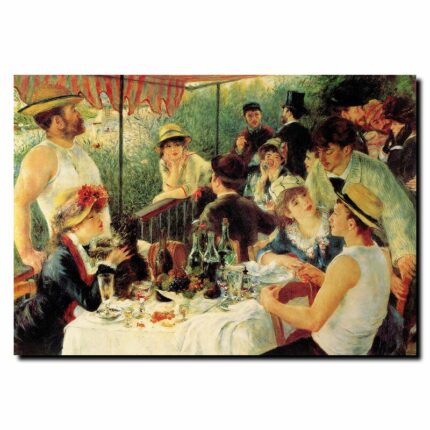 ” Luncheon Of The Boating Party ” by Pierre-Auguste Renoir - Chic Decora