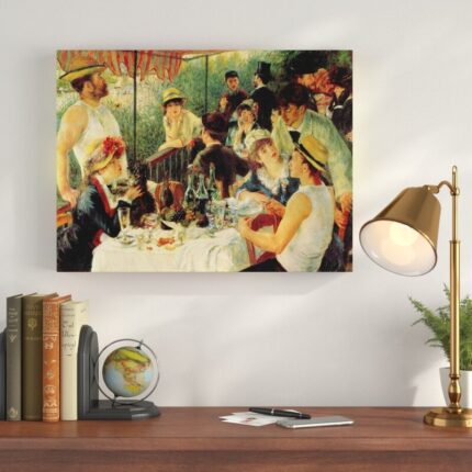 ” Luncheon Of The Boating Party ” by Pierre-Auguste Renoir - Chic Decora