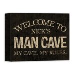 ” Man Cave Sign “ - Chic Decora