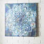 ” Mandala In Blue II ” by Danhui Nai - Chic Decora