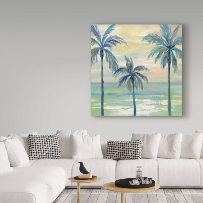 ” Marine Layer Palms Crop ” by Silvia Vassileva - Chic Decora