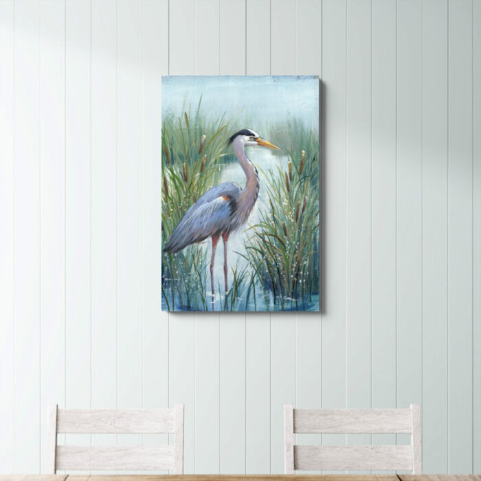 ” Marsh Heron I ” by Timothy O’ Toole - Chic Decora