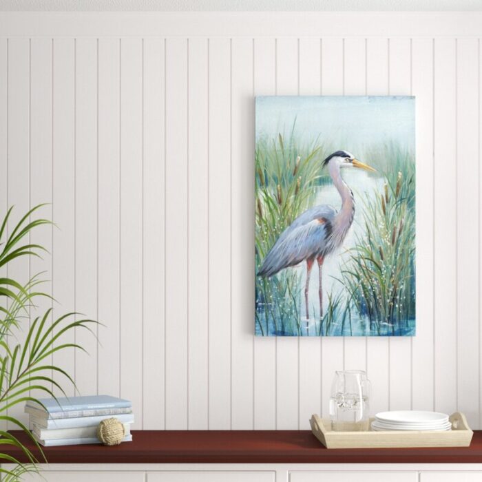 ” Marsh Heron I ” by Timothy O’ Toole - Chic Decora