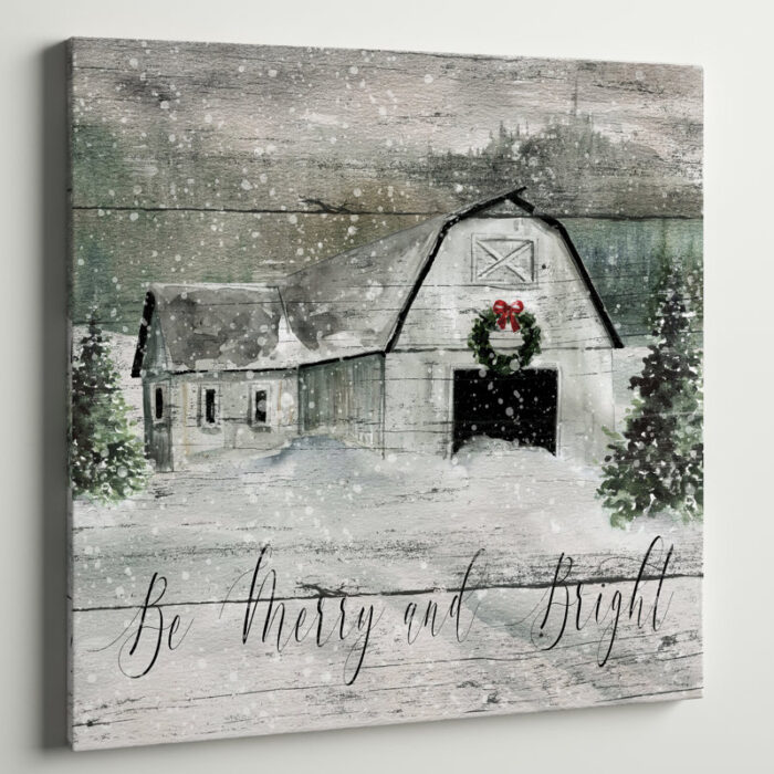 ” Merry And Bright Barn “ - Chic Decora