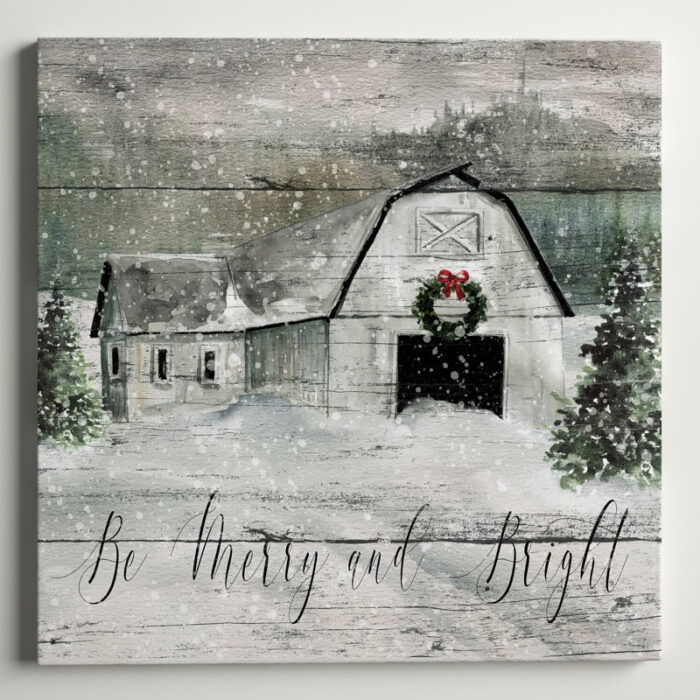 ” Merry And Bright Barn “ - Chic Decora