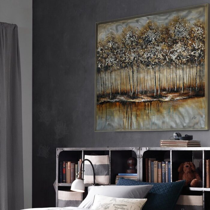 ” Metallic Forest ” by Giovanni Russo - Chic Decora