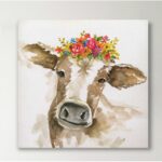 ” Miss Daisy ” Painting Print - Chic Decora