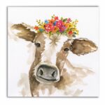 ” Miss Daisy ” Painting Print - Chic Decora