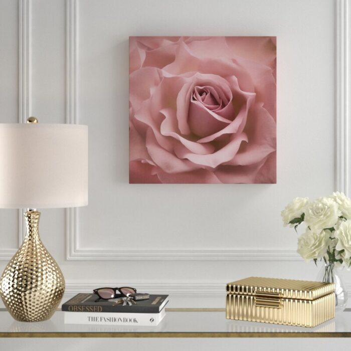 ” Misty Rose Pink Rose ” by Cora Niele - Chic Decora