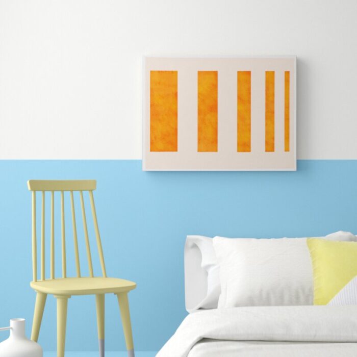 ” Modern Art – Orange Levies ” by 5by5collective - Chic Decora