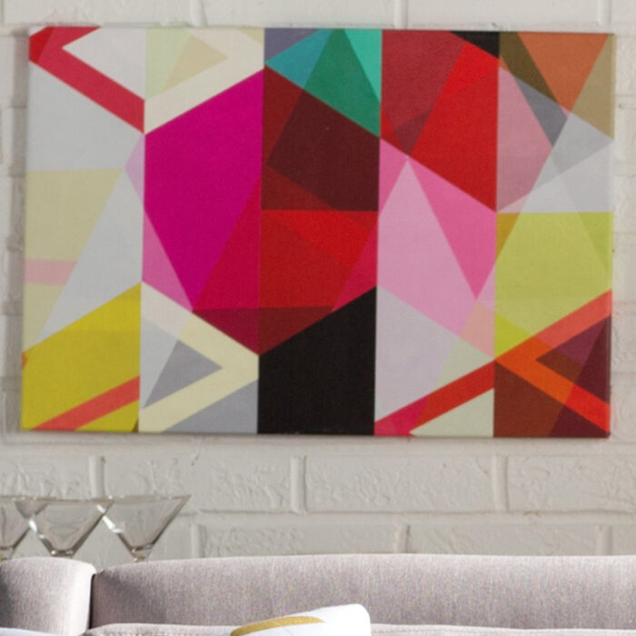 ” Modern Art – View Through A Kaleidoscope ” by 5by5collective - Chic Decora