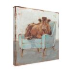 ” Moo-ving In IV ” by Ethan Harper Painting Print - Chic Decora