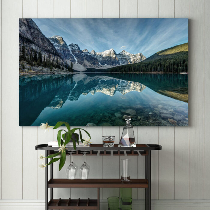 ” Moraine Lake Reflection ” by Pierre Leclerc - Chic Decora