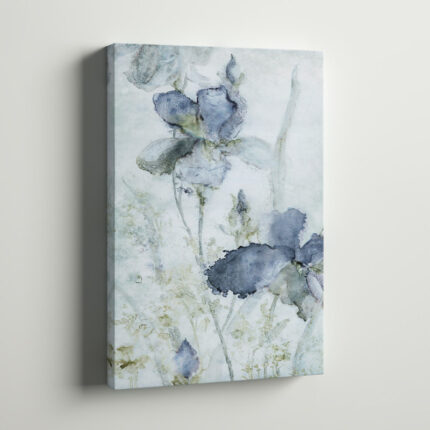 ” Morning Iris ” Painting Print - Chic Decora