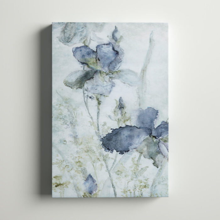 ” Morning Iris ” Painting Print - Chic Decora