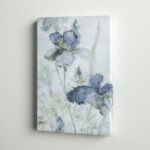 ” Morning Iris ” Painting Print - Chic Decora