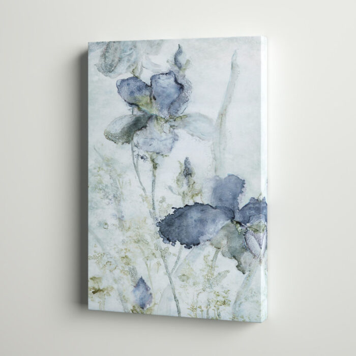 ” Morning Iris ” Painting Print - Chic Decora