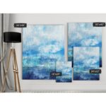 ” Morning Mist ” Painting Print - Chic Decora