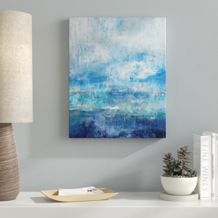 ” Morning Mist ” Painting Print - Chic Decora