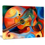 ” Music And Rhythm Abstract “ - Chic Decora