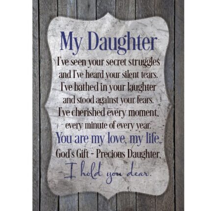 ” My Daughter “ - Chic Decora