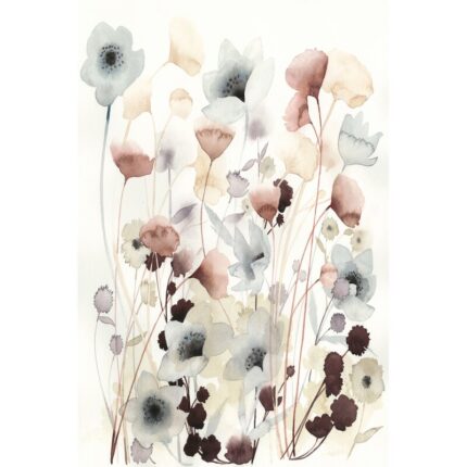 ” NC Bespoken Blossoms I ” by Grace Popp Painting Print - Chic Decora