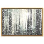 ” Nature And Landscape Magical Forest SILVER, Modern & Contemporary White ” by Oliver Gal - Chic Decora