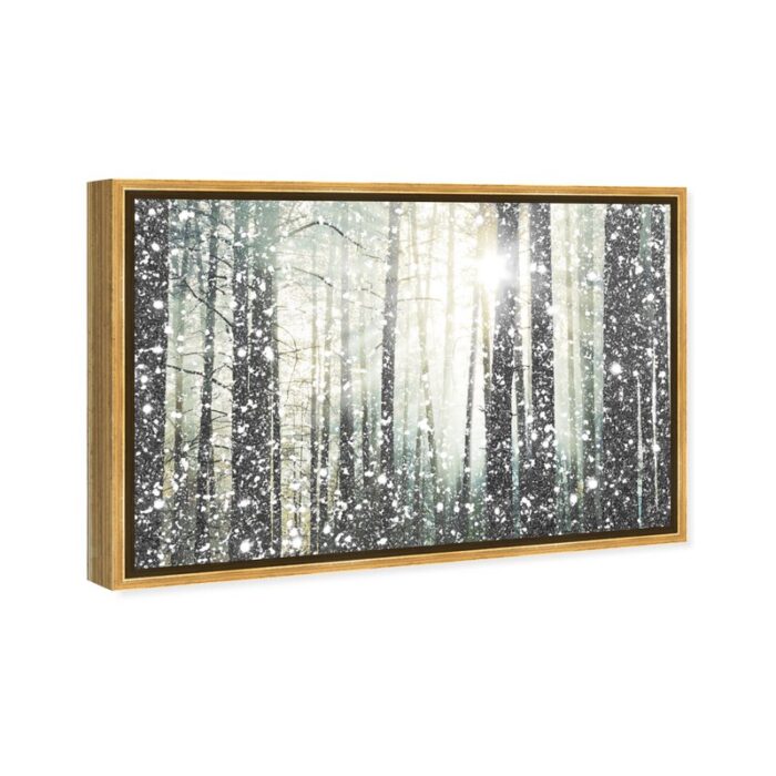 ” Nature And Landscape Magical Forest SILVER, Modern & Contemporary White ” by Oliver Gal - Chic Decora