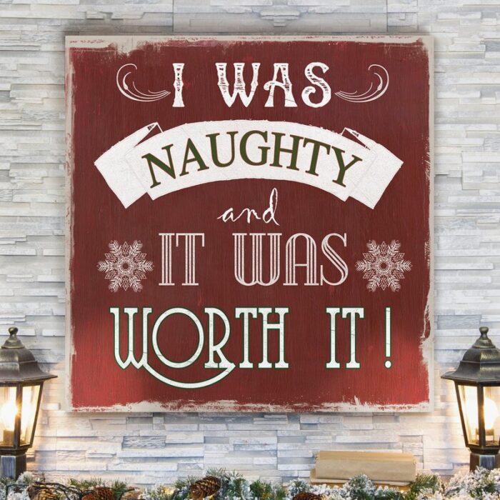 ” Naughty And Worth It Type ” by Carol Robinson - Chic Decora