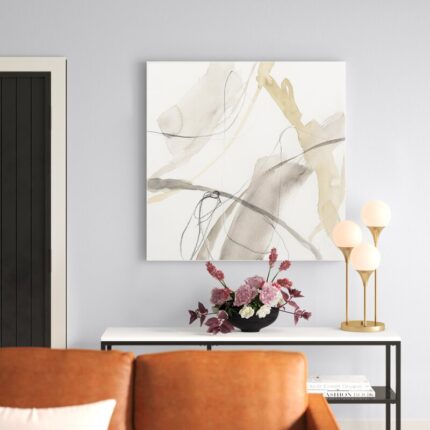 ” Neutral Momentum II ” Painting Print - Chic Decora