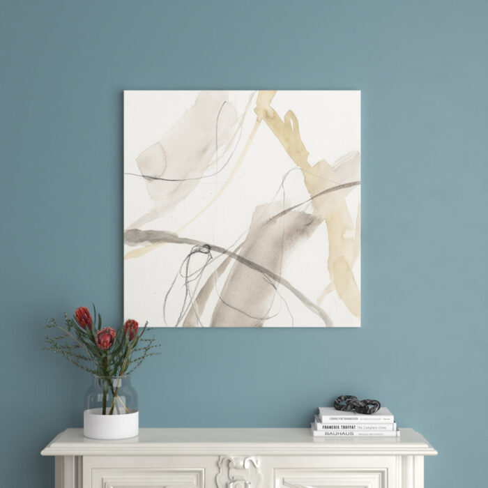 ” Neutral Momentum II ” Painting Print - Chic Decora