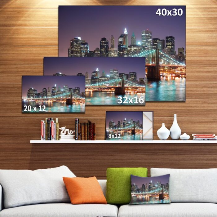 ” New York City Manhattan Skyscrapers Cityscape “ - Chic Decora