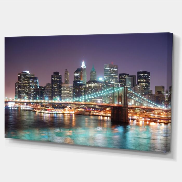 ” New York City Manhattan Skyscrapers Cityscape “ - Chic Decora